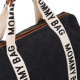 Сумка Childhome Mommy bag Signature canvas black