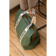 Сумка Childhome Mommy bag Signature canvas green