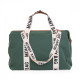 Сумка Childhome Mommy bag Signature canvas green