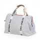 Сумка Childhome Mommy bag Signature canvas off white