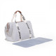 Сумка Childhome Mommy bag Signature canvas off white