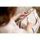 Сумка Childhome Mommy bag Signature canvas off white