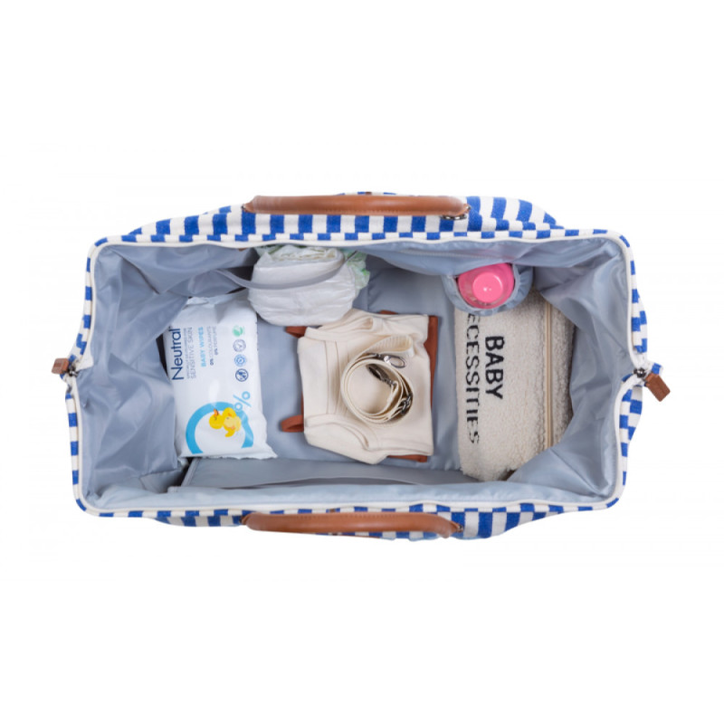 Сумка Childhome Mommy bag stripes electric blue