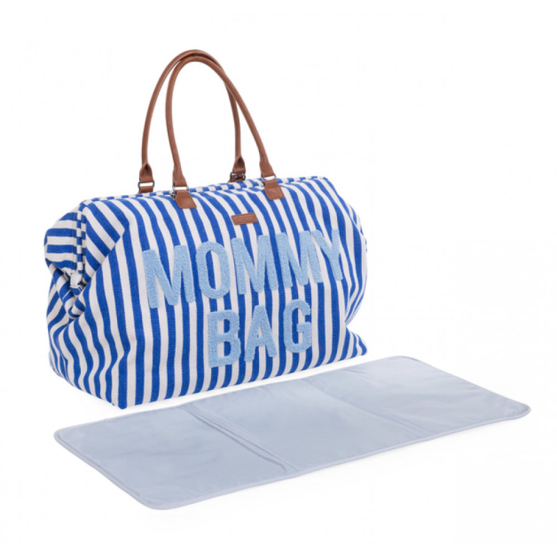 Сумка Childhome Mommy bag stripes electric blue