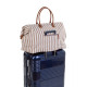Сумка Childhome Mommy bag stripes nude/terracotta