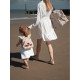 Сумка Childhome Mommy bag stripes nude/terracotta
