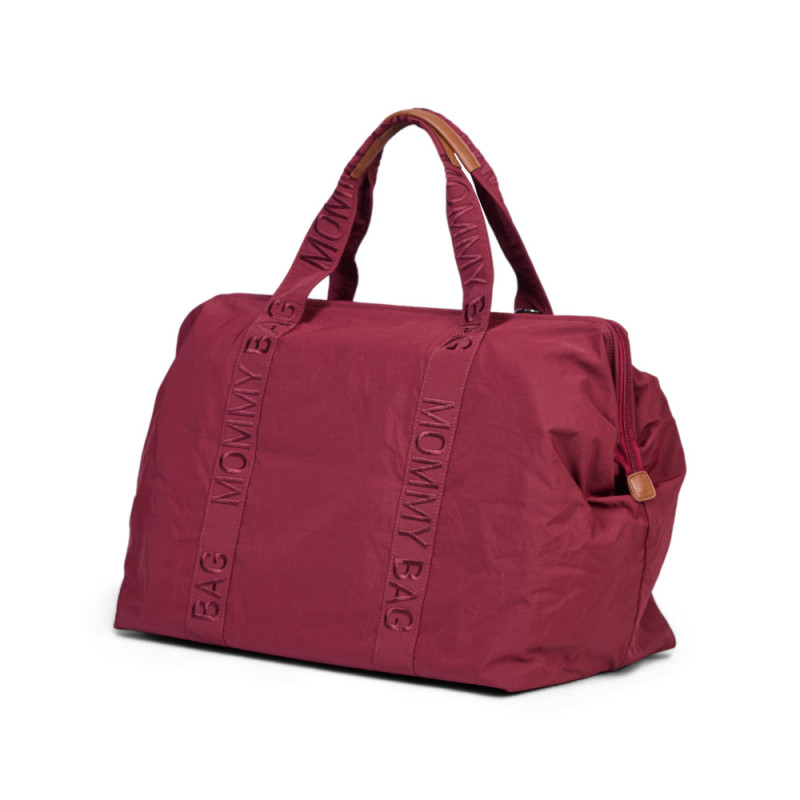 Сумка Childhome Mommy bag Signature burgundy