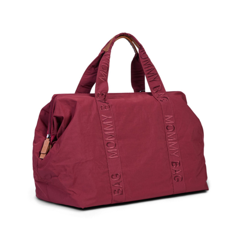 Сумка Childhome Mommy bag Signature burgundy