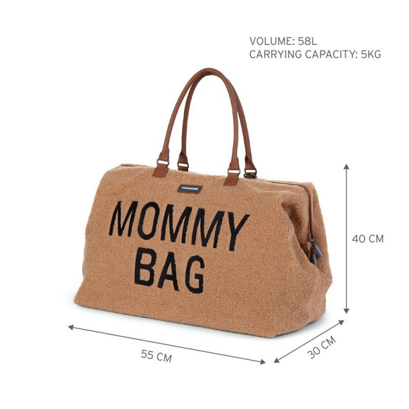 Сумка Childhome Mommy bag teddy beige