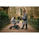 Сумка Childhome Mommy club Signature vegan leather black