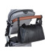 Сумка Childhome Mommy club Signature vegan leather black
