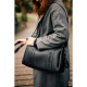 Сумка Childhome Mommy club Signature vegan leather black