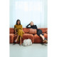 Сумка Childhome Mommy club Signature vegan leather brown