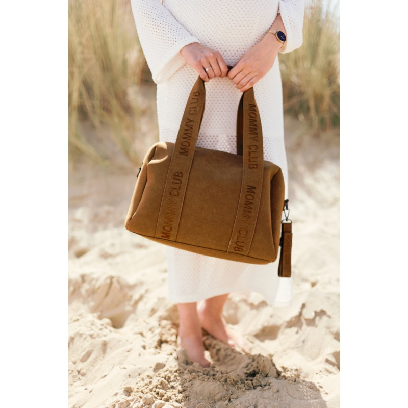 Сумка Childhome Mommy club Signature prestige hazelnut