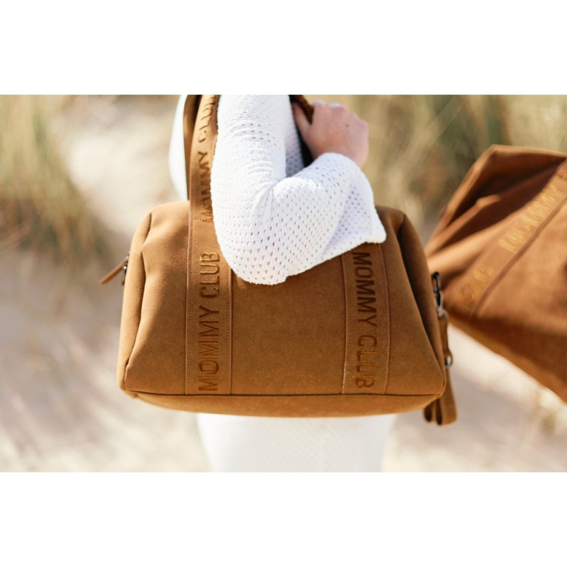 Сумка Childhome Mommy club Signature prestige hazelnut