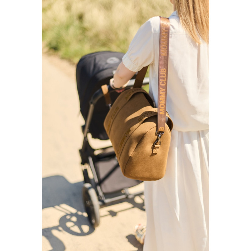Сумка Childhome Mommy club Signature prestige hazelnut