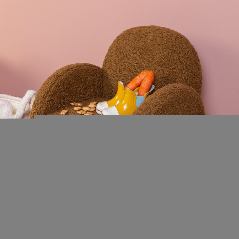 Крісло - гойдалка дитяче Childhome teddy brown
