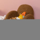 Крісло - гойдалка дитяче Childhome teddy brown