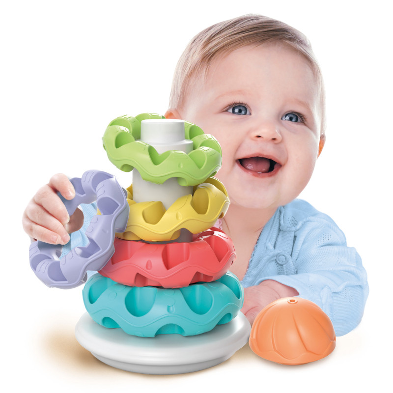 Іграшка-пірамідка Clementoni Stacking Rings