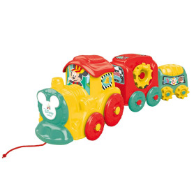 Іграшка-каталка розвиваюча Clementoni Activity Train, серія Disney Baby