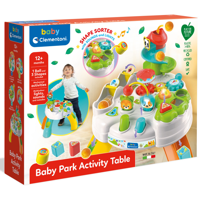 Ігровий розвиваючий центр Clementoni Baby Park Activity Table