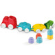 Ігровий набір з конструктором Clementoni Sensory Train, серія Soft Clemmy