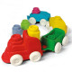 Ігровий набір з конструктором Clementoni Sensory Train, серія Soft Clemmy