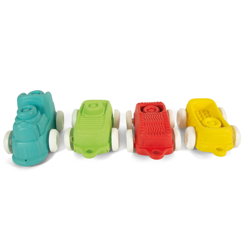 Ігровий набір з конструктором Clementoni Sensory Train, серія Soft Clemmy