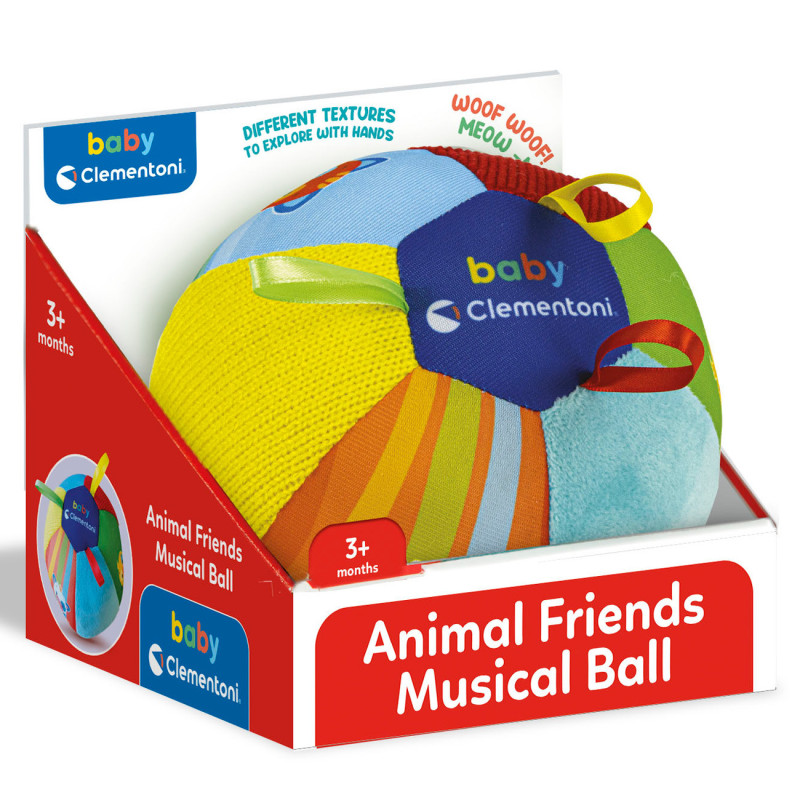М'яка музична іграшка Clementoni Animal Friends