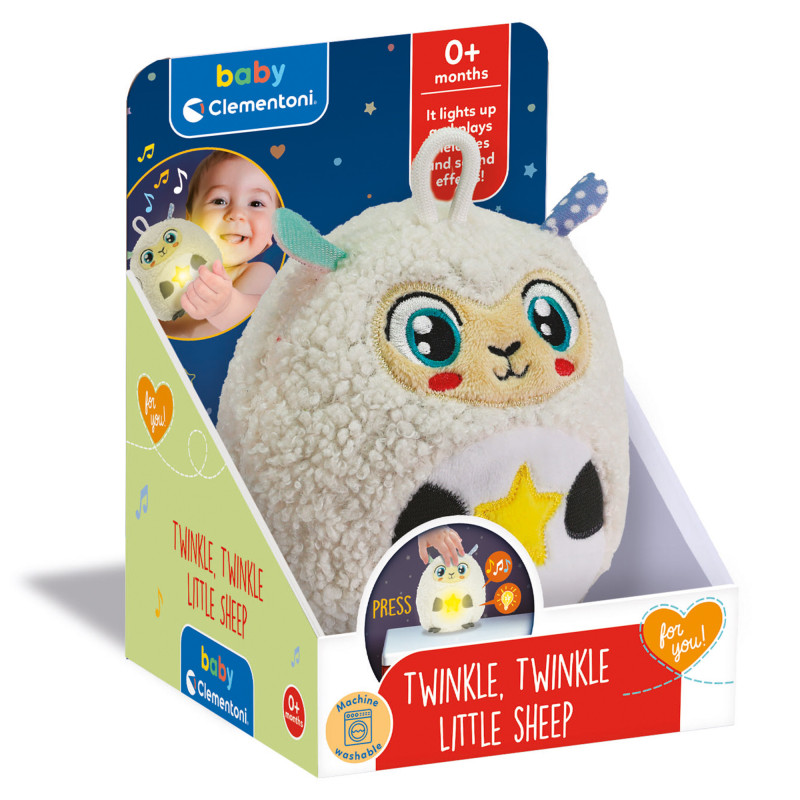 М'яка музична іграшка Clementoni Twinkle, Twinkle, Little Sheep