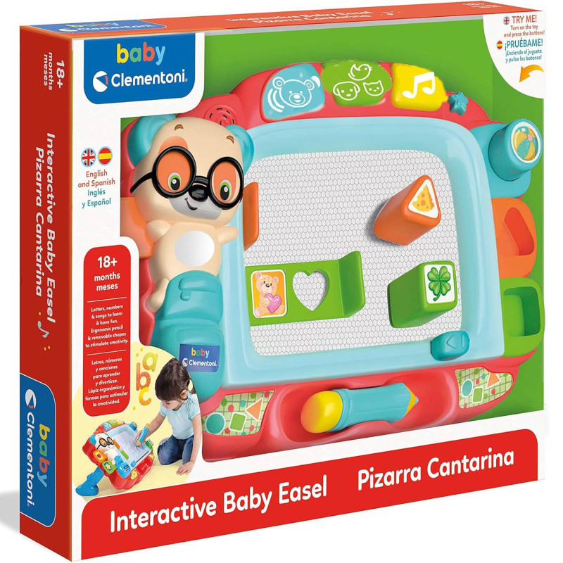 Розвиваюча іграшка Clementoni Interactive Baby Easel