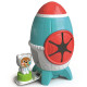 Розвиваюча іграшка Clementoni Space Rocket, серія Soft Clemmy