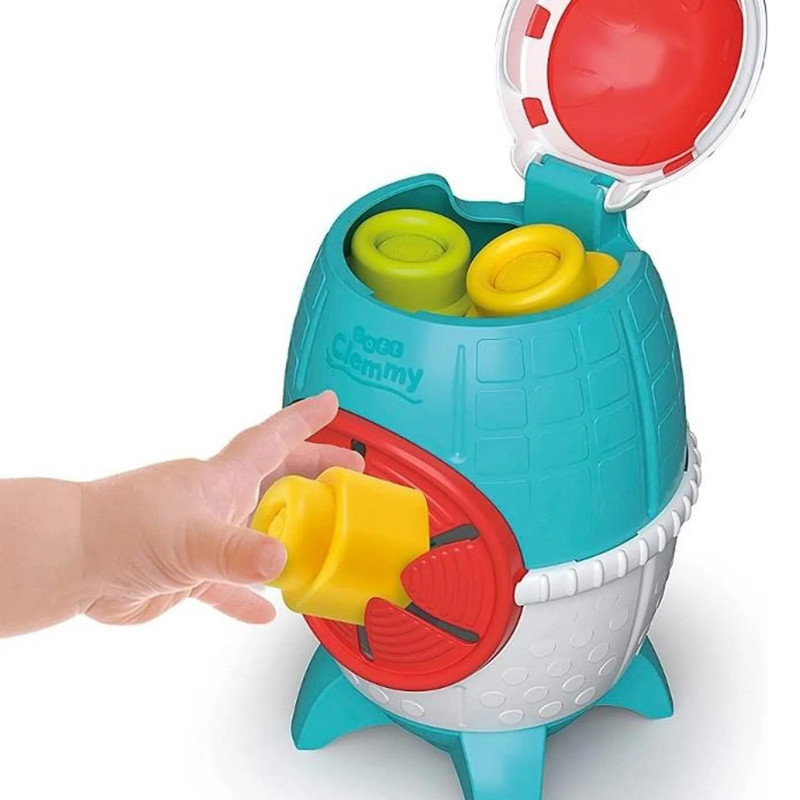 Розвиваюча іграшка Clementoni Space Rocket, серія Soft Clemmy