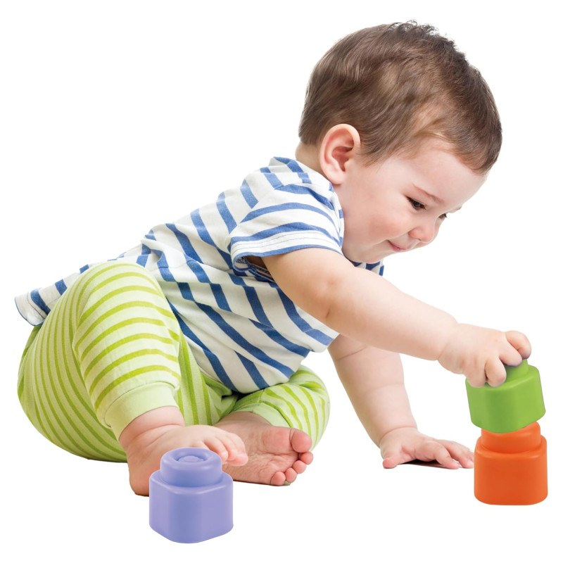 Конструктор Clementoni Soft Blocks, серія Soft Clemmy, 10 деталей