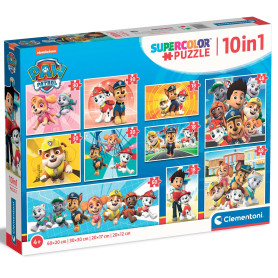 Пазл 10 в 1 Clementoni Paw Patrol