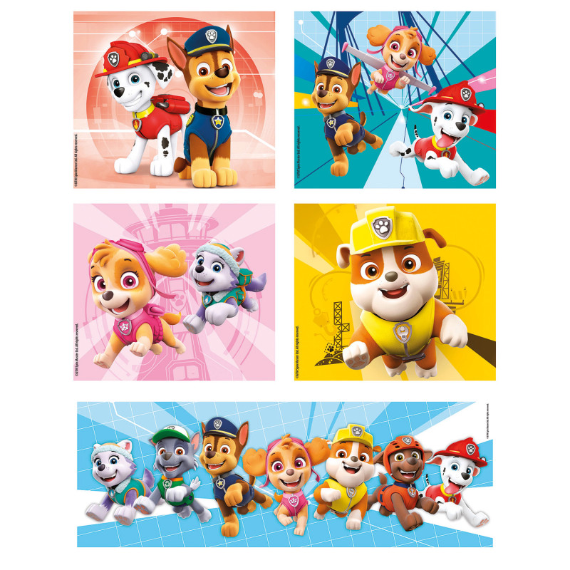 Пазл 10 в 1 Clementoni Paw Patrol