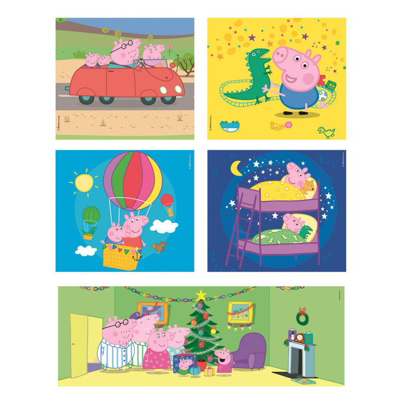 Пазл 10 в 1 Clementoni Peppa Pig