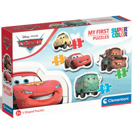 Пазл 4 в 1 Clementoni Cars, серія My First Puzzles