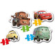 Пазл 4 в 1 Clementoni Cars, серія My First Puzzles