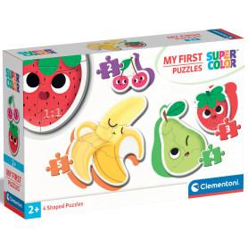 Пазл 4 в 1 Clementoni Fruits, серія My First Puzzles