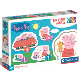 Пазл 4 в 1 Clementoni Peppa Pig, серія My First Puzzles