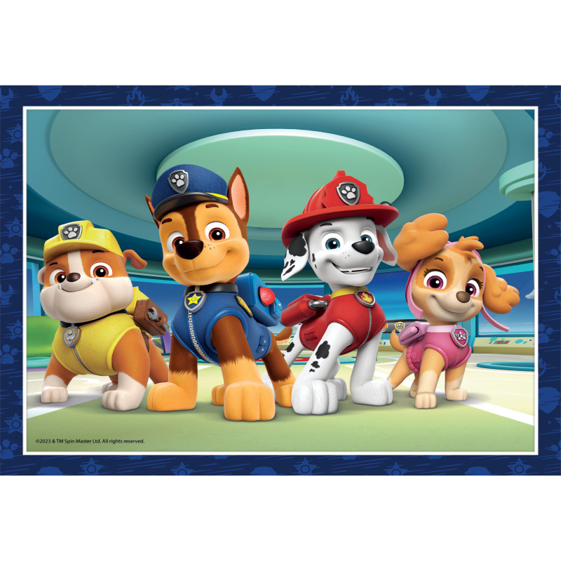 Пазл 4 в 1 Clementoni Paw Patrol, 12,16,20 та 24 елементи