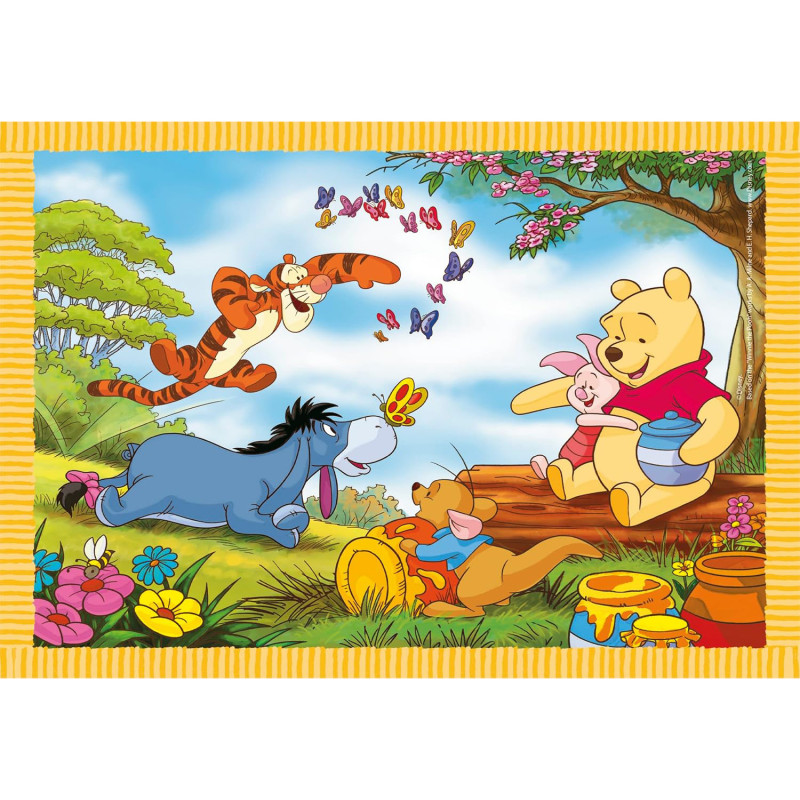 Пазл 4 в 1 Clementoni Winnie the Pooh