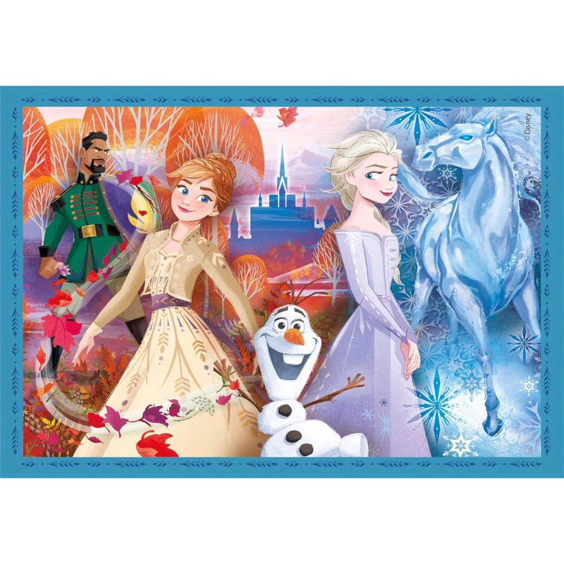 Пазл 4 в 1 Clementoni Frozen, 12,16,20 та 24 елементи