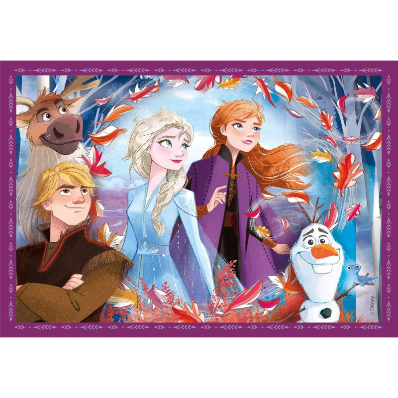 Пазл 4 в 1 Clementoni Frozen, 12,16,20 та 24 елементи
