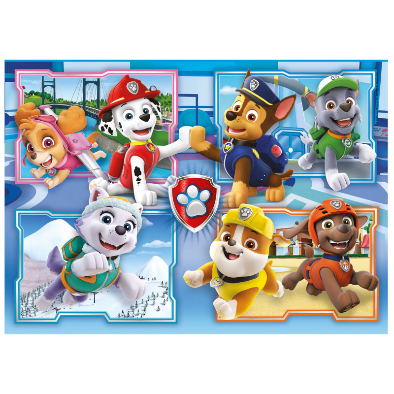 Пазл 2 в 1 Clementoni Paw Patrol, 2 шт. по 60 елементів