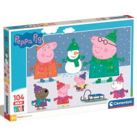 Пазл Clementoni Peppa Pig, серія MAXI, 104 елементи