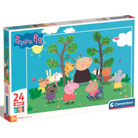 Пазл Clementoni Peppa Pig, серія MAXI, 24 елементи