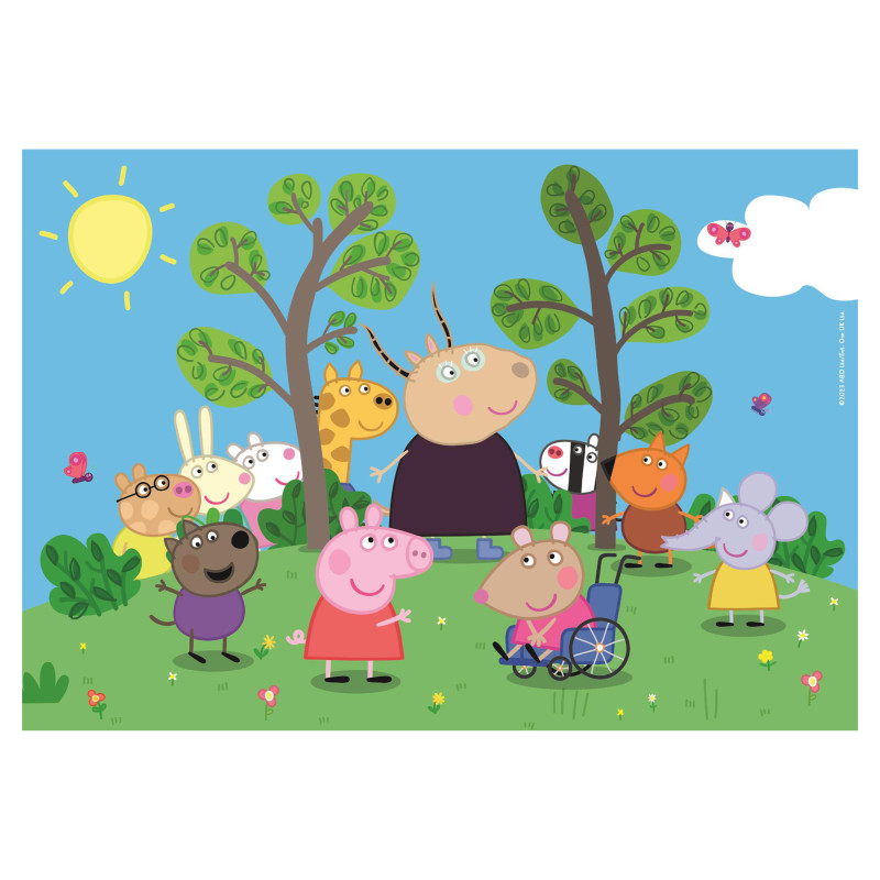 Пазл Clementoni Peppa Pig, серія MAXI, 24 елементи