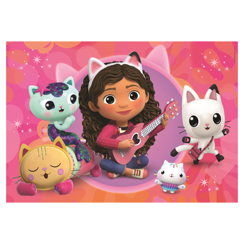 Пазл Clementoni Gabbys Dollhouse, 2 шт. по 20 елементів